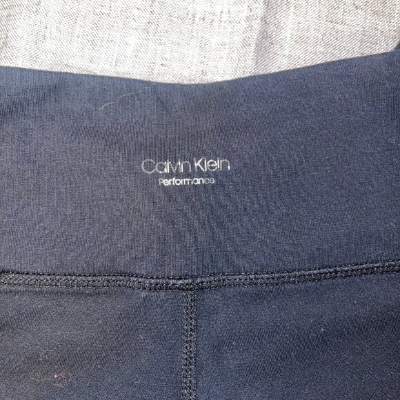 Womens Black Calvin Klein Leggings - Picture 4 of 4